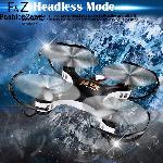 Explorers Quadcopter ( drón ) 668-A7C 2,4 GHz r / c távirányító 4 csatornás / 2,0 P Camera / 3D / 360 mód / LED