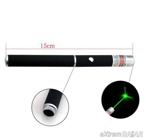 Green Laser Pointer cserélhető fejrésszel +11 FEJ (Extra erős)