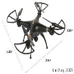 LEASON LS-126 Quadcopter ( Drón )  2.4GHZ 4CH R/C Drone w/Camera and WIFI !!!