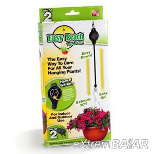 EASY REACH PLANT PULLEY  virágtartó csiga 2db