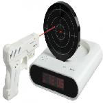 Gun Alarm Clock lelőhető ébresztőóra - Ébredj minden nap vidáman!