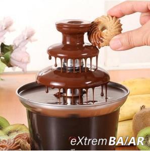 CSOKISZÖKŐKÚT ÉS FONDÜ  Mini Chocolate Fondue Fountain