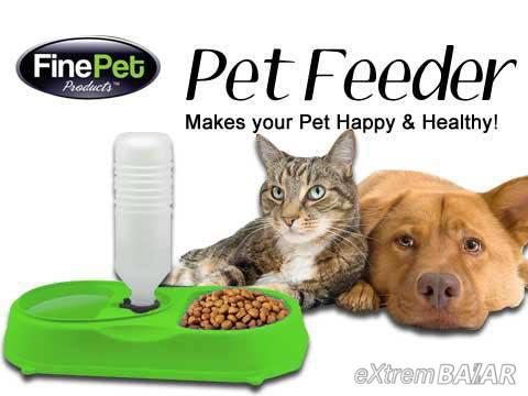 Pet Feeder Univerzális kisállat eledel tartó / itató / kutyatál
