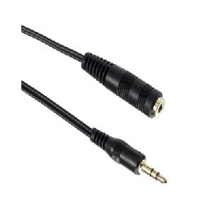 Audio kábel - JACK 2.5m, 3.5mm apa - 3.5mm anya (CABLE-423/2)