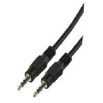 Audio kábel - JACK 5m, 3.5mm apa - 3.5mm apa (CABLE-404/5)