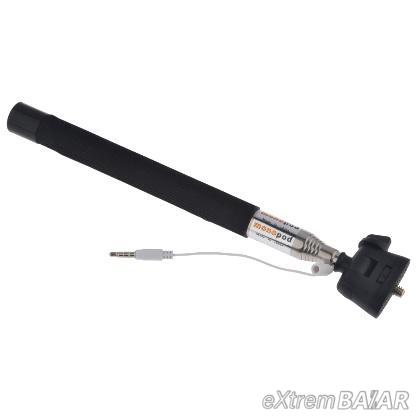 Z07-5S Cable Take Pole Extendable Handheld MSelfi bot obilephone Selfie Self Portrait Monopod Compatible with IOS 4.0,Android 3.0 Above System